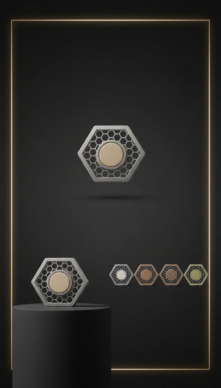 Hexagonale Duftkarte Clean Drive